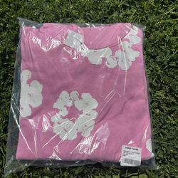 Denim Tears Hoodie Pink 