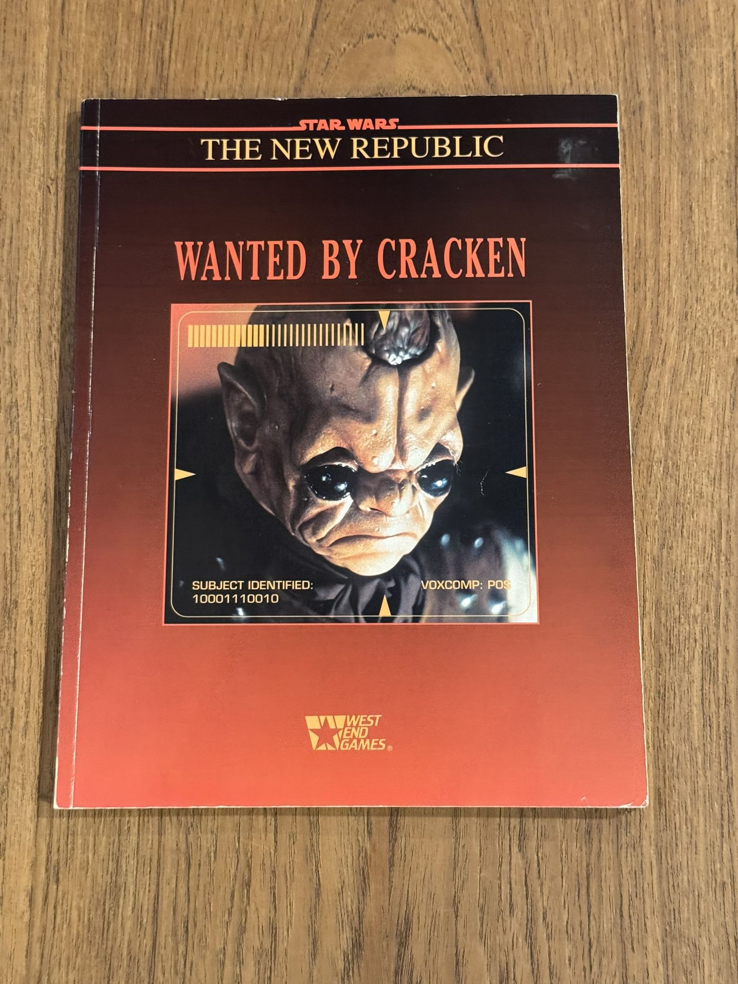Star Wars - Wanted by Cracken - West End Games (1993) 40062 RPG