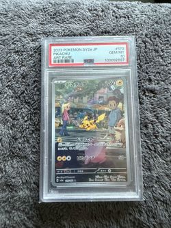 151 Japanese pikachu AR psa10