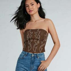 Western Corset Top