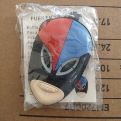 Vintage Lucha Libre Fuerza Guerrera Keychain
