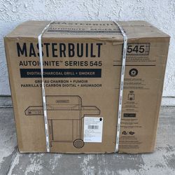 🔥 Masterbuilt AutoIgnite 545 Digital Charcoal Grill & Smoker BBQ – Brand New | Auto Start | Bluetooth