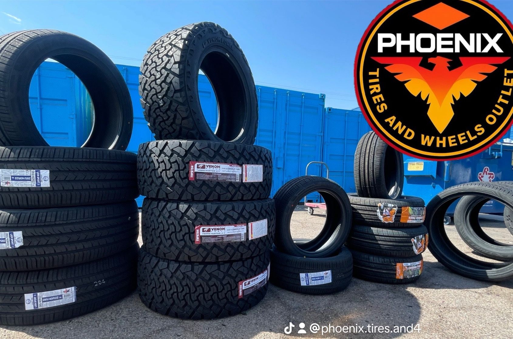 🛡️ LA TRACCIÓN QUE NECESITA. EL PRECIO QUE QUIERE. 🛡️ ¡GRAN VENTA DE LLANTAS DE BLACK FRIDAY EN PHOENIX TIRES AND WHEELS OUTLET! ¡Deje de arriesga