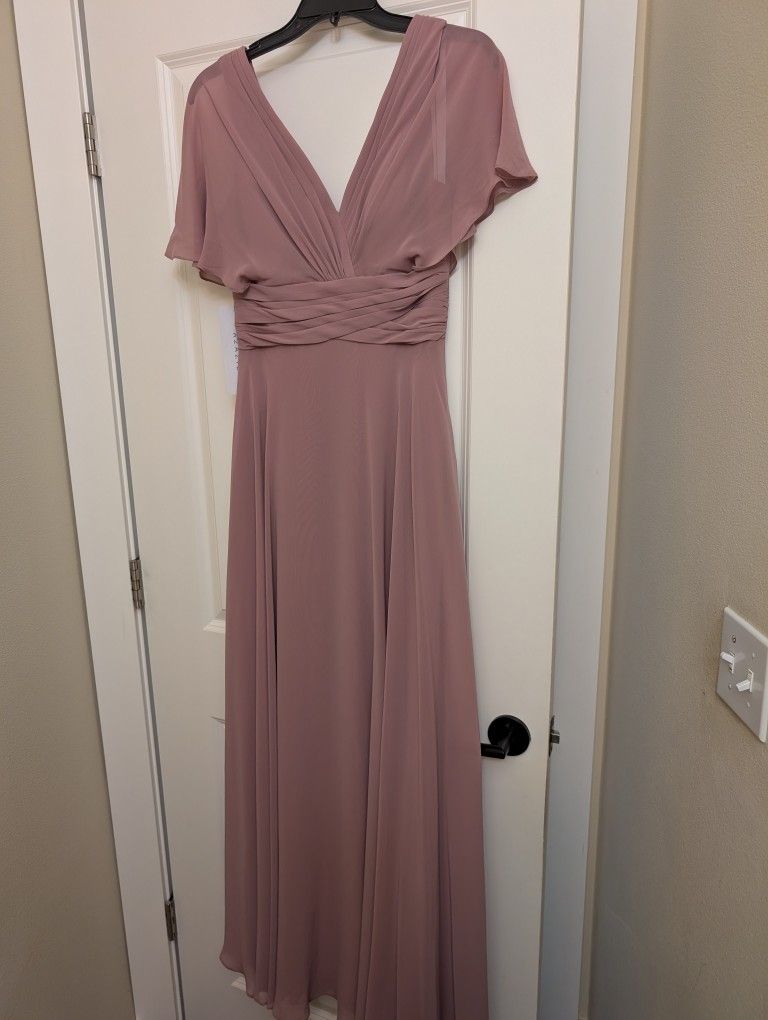 Mauve bridesmaid Dress