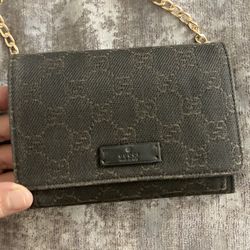 Gucci Vintage Gg Monogram Wallet 