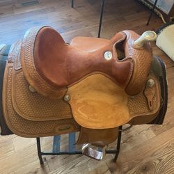 Billy Cook Antique Saddle