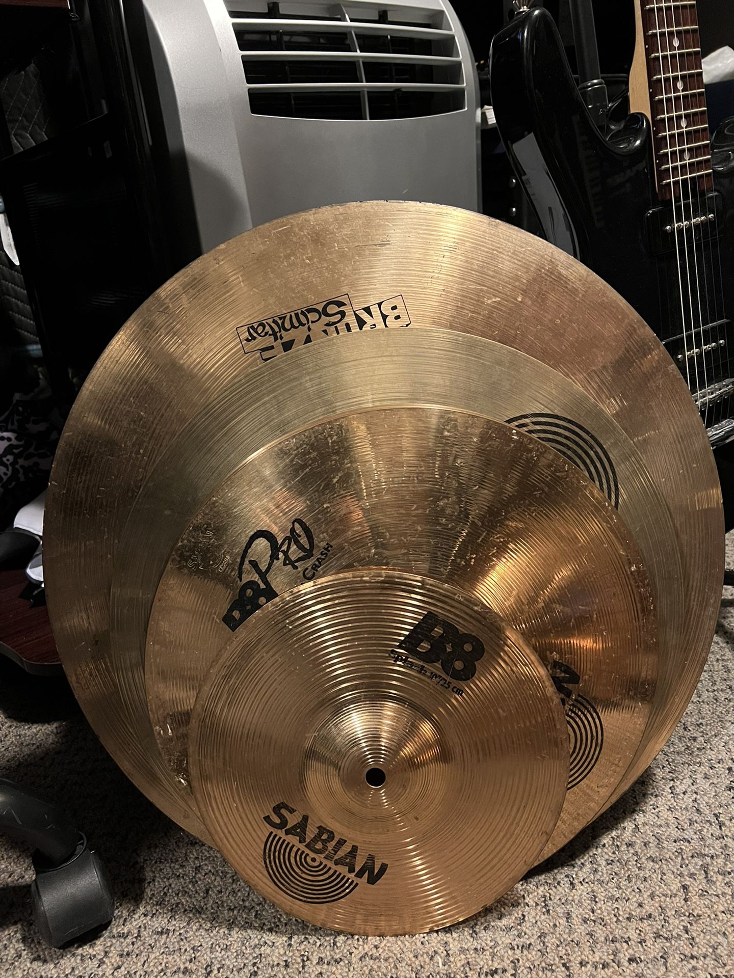 Lot of Entry Level/Practice Cymbals