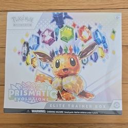 Prismatic Evolutions Elite Trainer Box