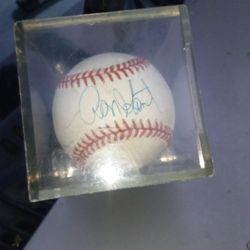 Kevin Singleton Autographed Baseball
