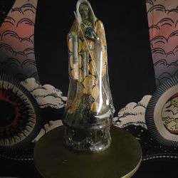 Santa Muerte Bitcoin Statue