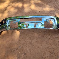 Chrome Front Bumper For 2015 To 2019 GMC 2500 Series OEM Part