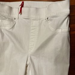 Spanx White Skinny Jeans