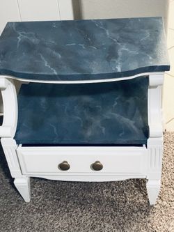 Shabby Chic End Table / Nightstand 