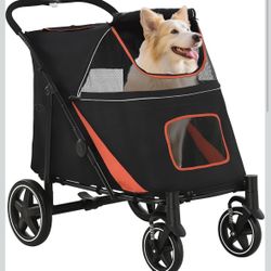 PawHut Dog Stroller for Dogs up to 66 Lbs - NEW in Box 