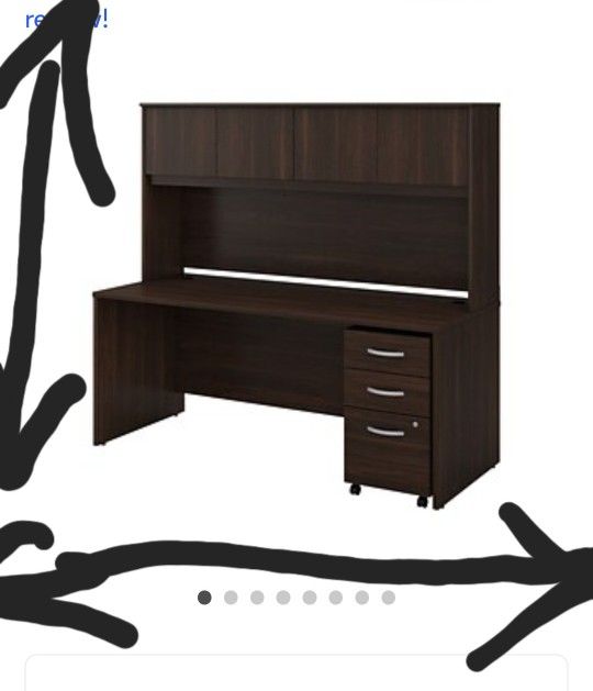 credenza desk with hutch