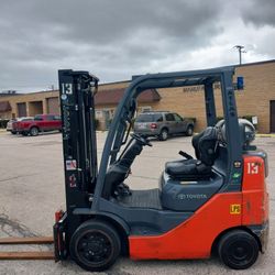 Toyota 5K LB 2018 Cushion Propane Forklift 