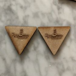 Yellow Submarine Beatles Earrings