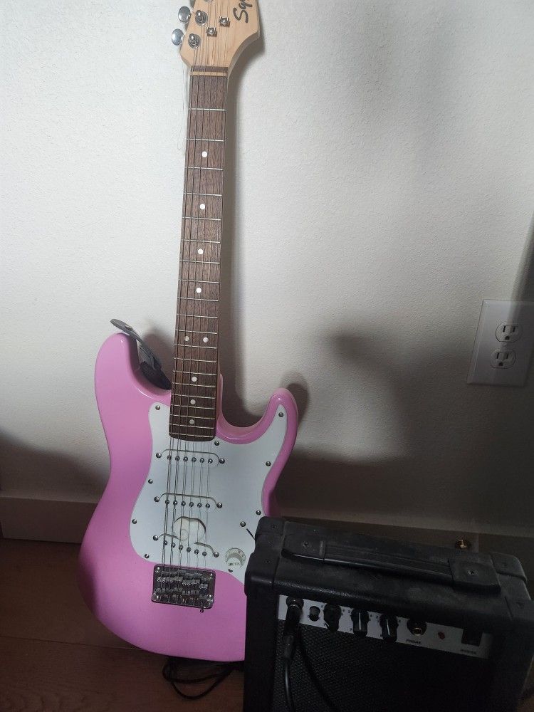Kids Squier Guitar