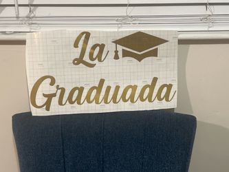 La graduada graduation Vynil decal
