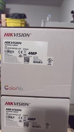 Hik Vision colors cameras