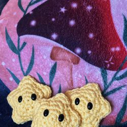 Crochet Mario Stars Amigurumi