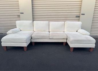 Beige Sectional (WILL DELIVER)