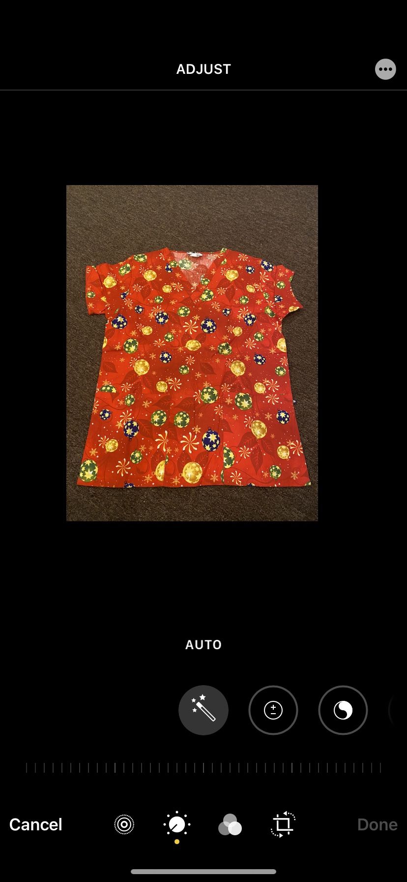 NWOT Women’s XS Best Medical Wear Christmas Design Scrub top nurse