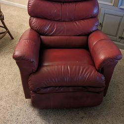 Lazyboy Red Recliner