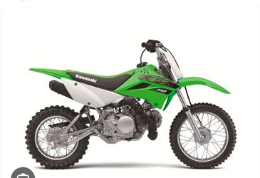 Kawasaki 110 dirt bike