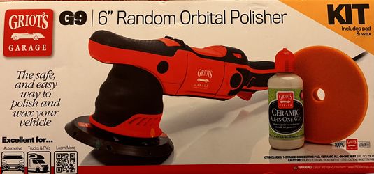 GRIOT’S 6” Random Orbital Polisher 