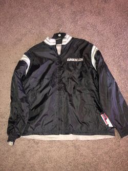 Raiders reversible windbreaker