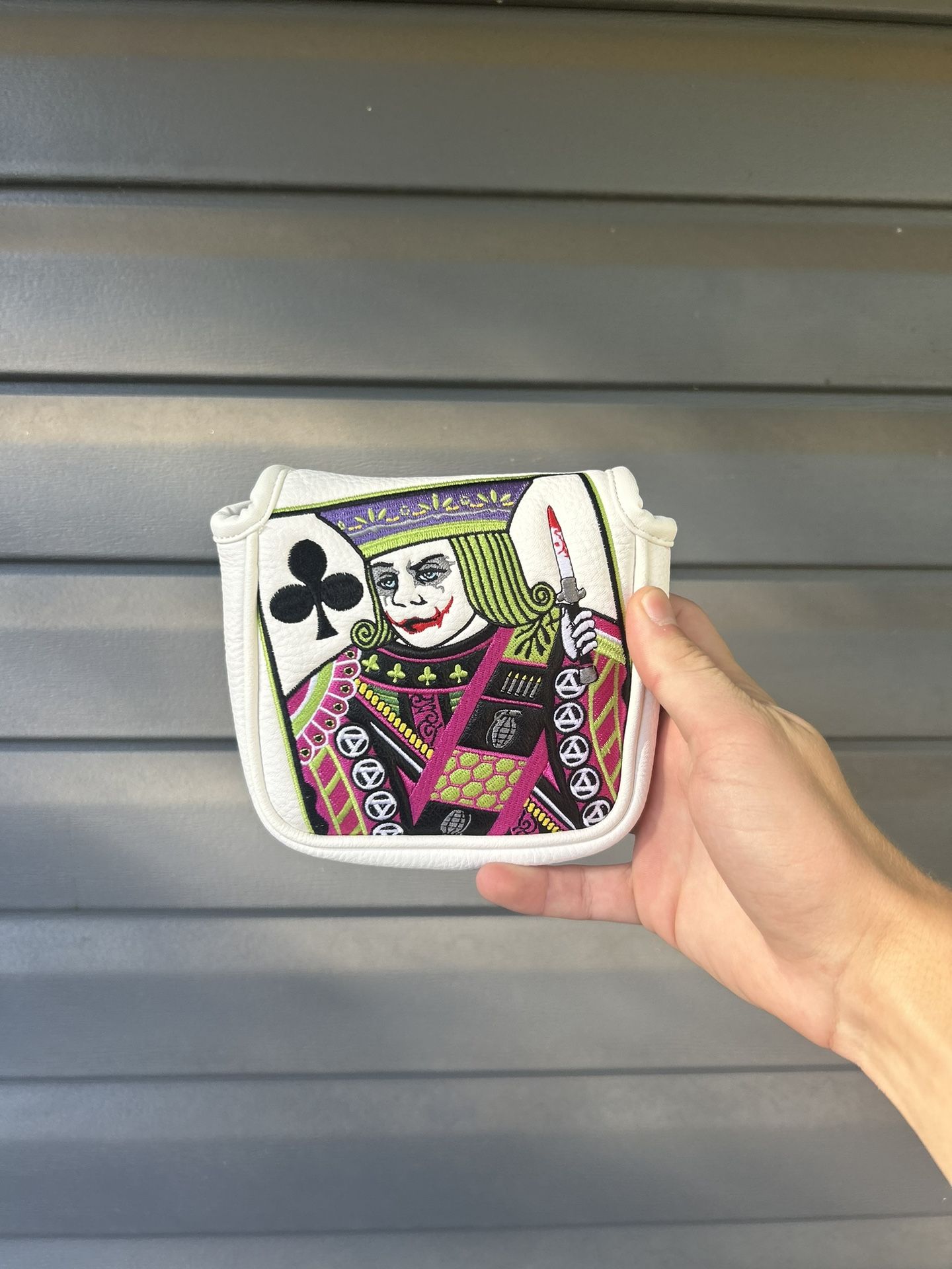 Jack Cards Mallet Putter Headcover