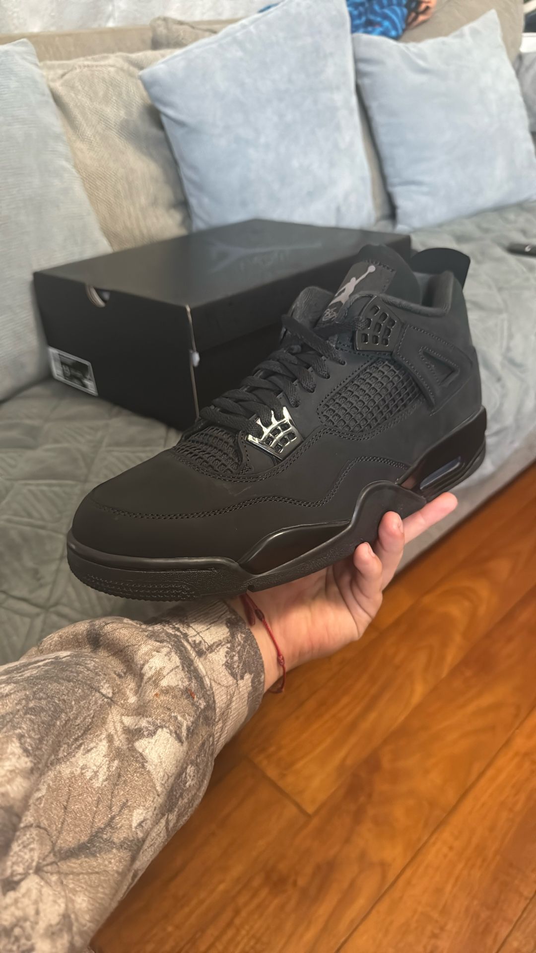 Jordan 4 Black Cat Size 13 