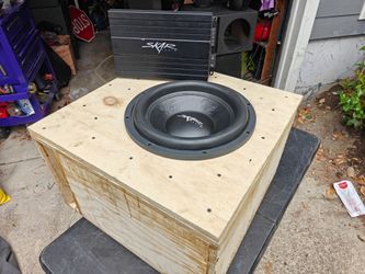 Skar VXF 15 custom ported box Skar amp