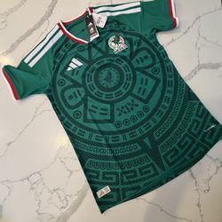 Adidas HOME AUTHENTIC 2026 Mexico Jersey-Size Medium
