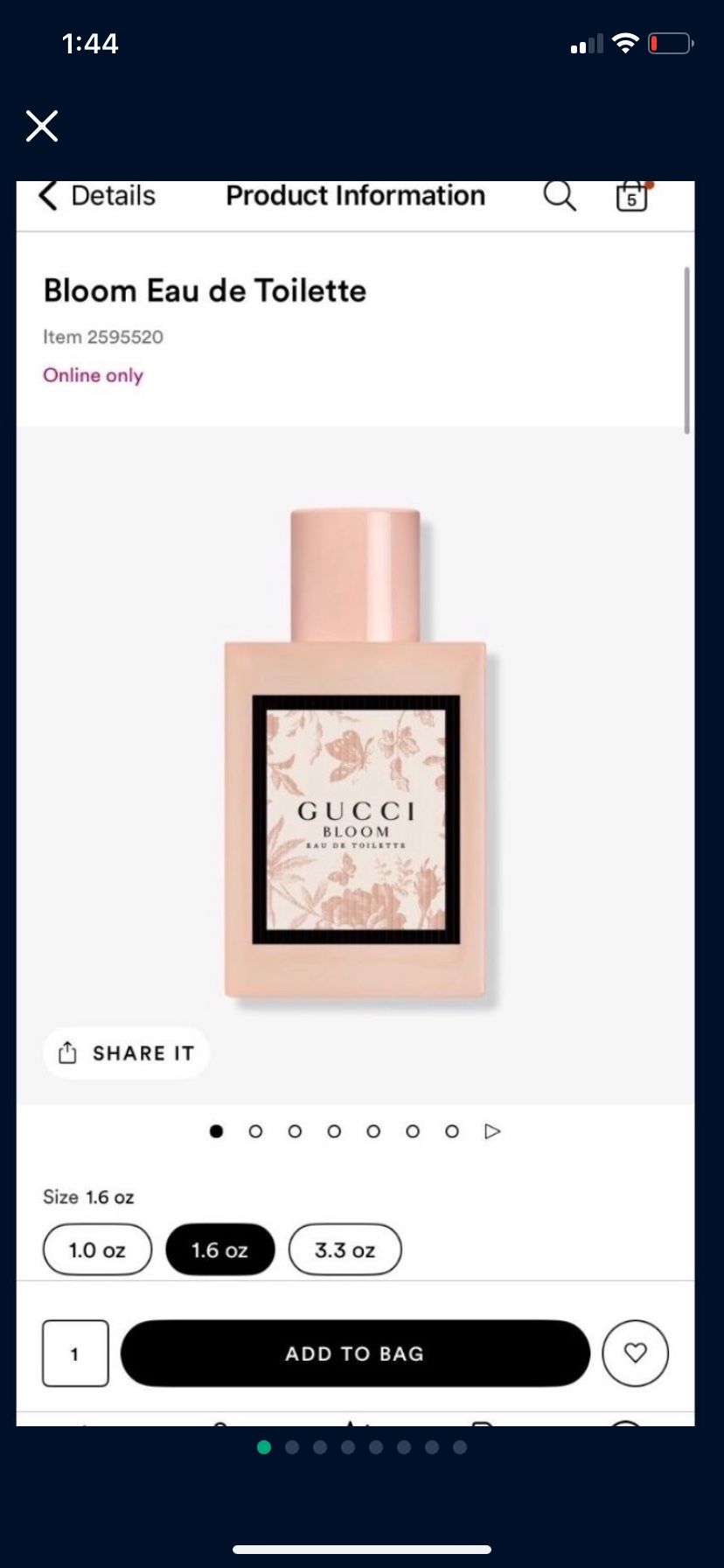 Gucci perfume 