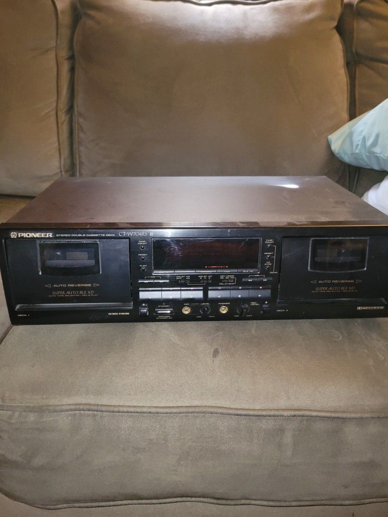 PIONEER CT-W704RS Dual Cassette Deck