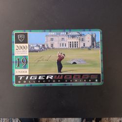 Tiger Woods 2000 129th Open Collector Series