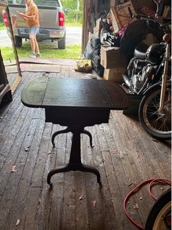 Old Foldable table