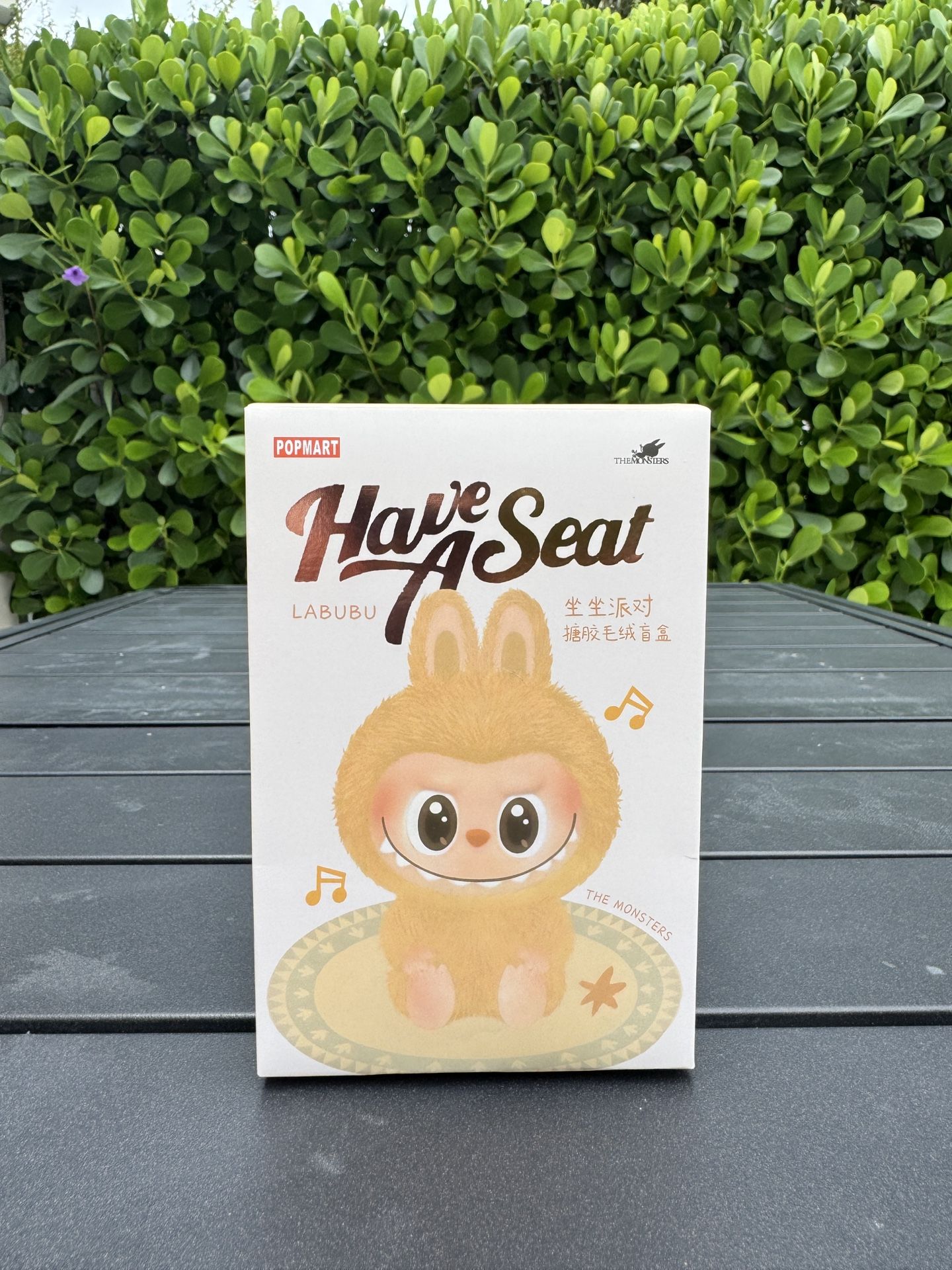 Authentic popmart Labubu Monsters Have A Seat Vinyl SEALED Blind box