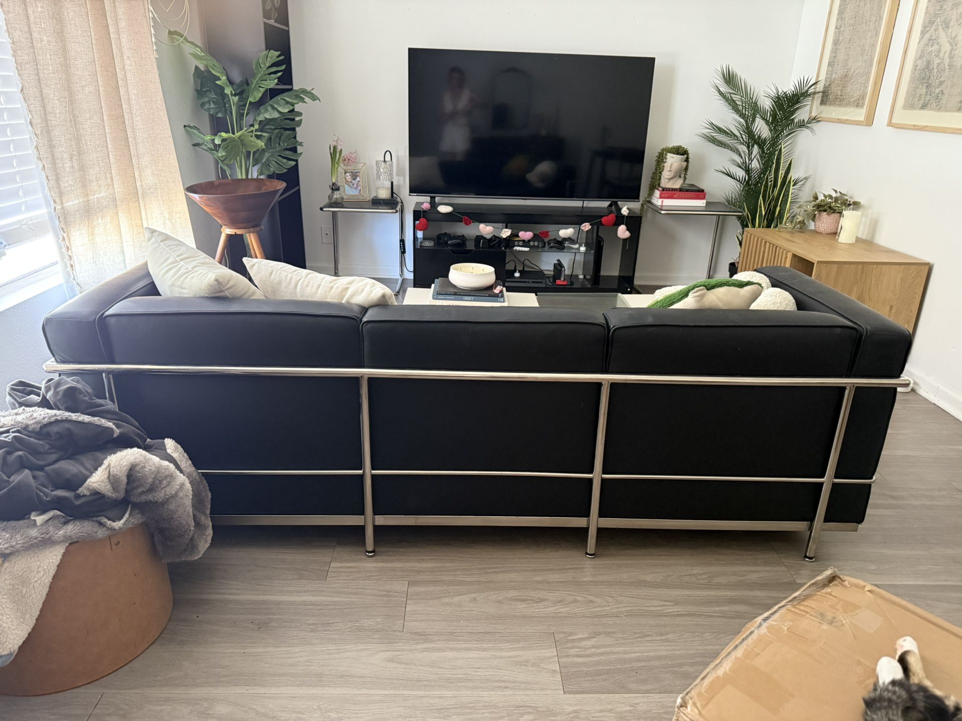 Black Couch SEE LAST PICS