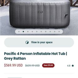 Brand New Inflatable Hot Tub