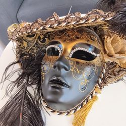 Rare Venetian Mask For Halloween 