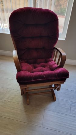 Wood rocking chair