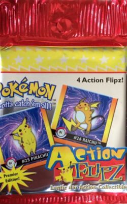Pokémon Premier Edition Lenticular Action Flipz 1999 Vintage Trading Card Lot  Price is Firm