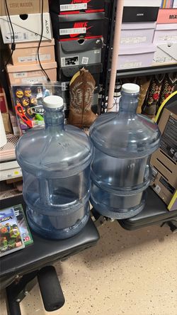5-Gallon Water Jugs Set of 2