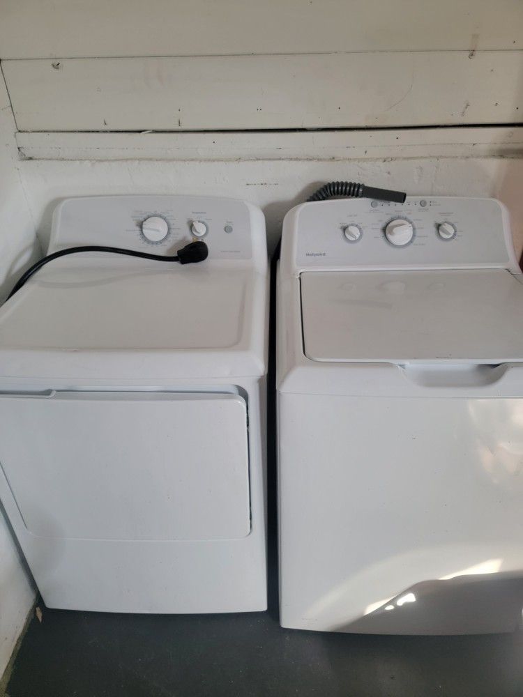 Hot Pointe Washer and Dryer