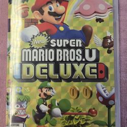 Super Mario Bros U Deluxe Nintendo Switch Game 