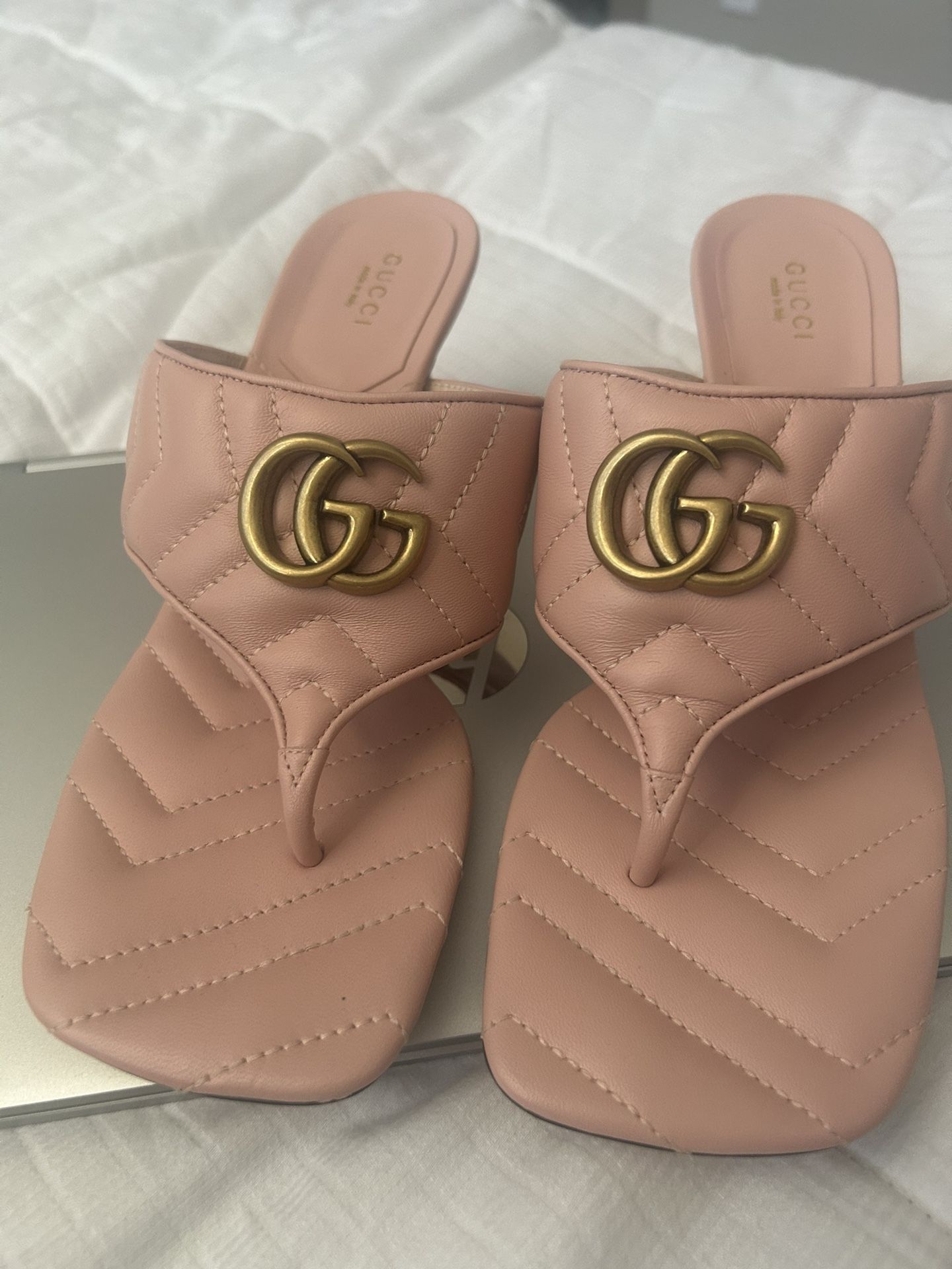 Gucci Pink Heels