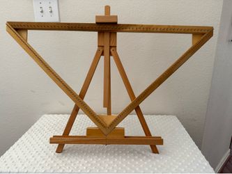 Triangular Loom Frame W/ Stand 30” x 21” size